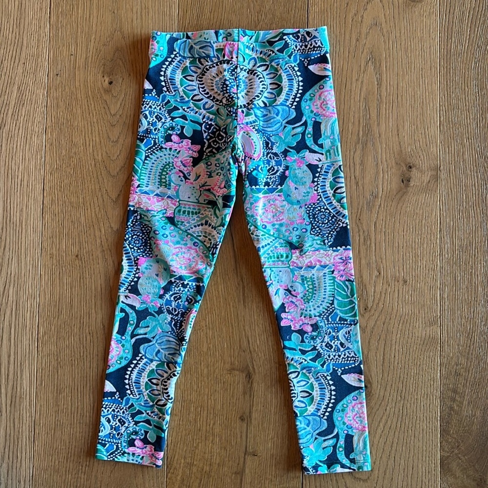 Lilly Pulitzer girls leggings EUC